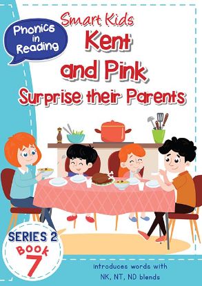 Picture of Smart Kids Phonics in Reading Book Series 2 Book 7 - Kent and Pink Surprise Their Parents