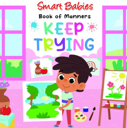 Picture of Smart Babies Book of Manners - Keep Trying