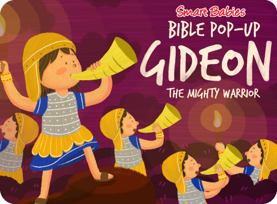 Picture of Smart Babies Bible Pop-Up - Gideon the Mighty Warrior