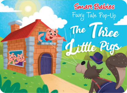 Picture of Smart Babies Fairy Tale Pop-Up - The Three Little Pigs
