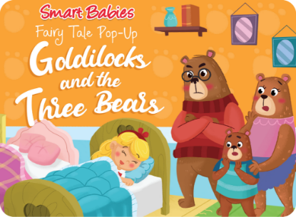 Picture of Smart Babies Fairy Tale Pop-Up - Goldilocks and the Three Bears