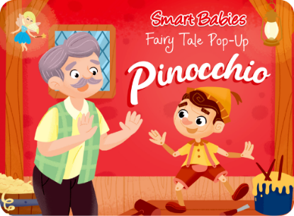 Picture of Smart Babies Fairy Tale Pop-Up - Pinocchio
