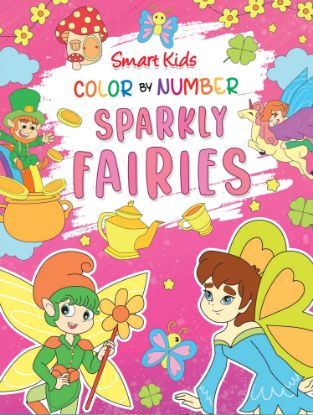 Picture of Smart Kids Color By Number - Sparkly Fairies 