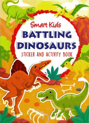 Picture of Smart Kids Dinosaurs Sticker and Activity Book - Battling 