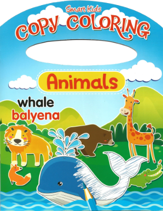 Picture of Smart Kids Copy Coloring - Animals
