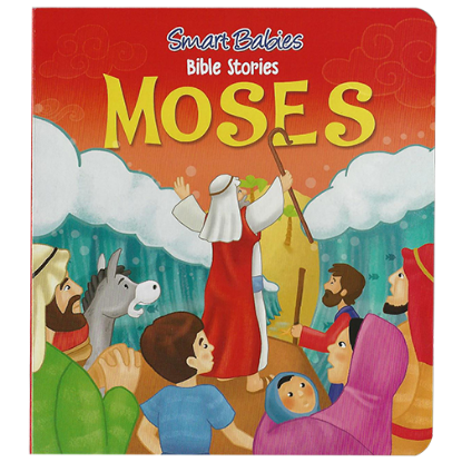 Picture of Smart Babies Bible Board Book - Moses