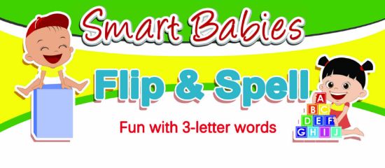 Picture of Smart Babies Flip - Spell - Yellow