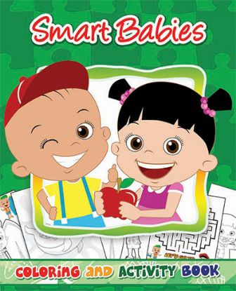 Picture of Smart Babies Coloring - Activity Book (Green)