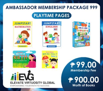 Picture of AMBASSADOR MEMBERSHIP PACKAGE 999 PLAYTIME PAGES 