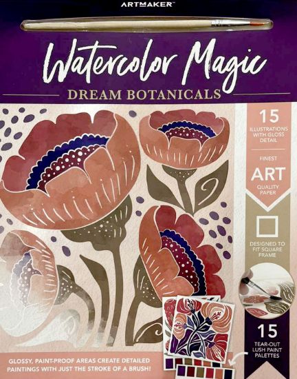 Picture of Artmaker Watercolor Magic-Dream Botanicals 