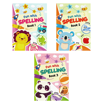 Picture of Fun With Spelling Set Of 3 (Book 1, 2, & 3)