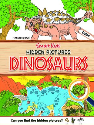 Picture of Smart Kids Hidden Pictures-Dinosaurs