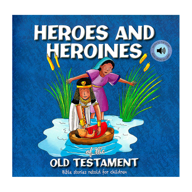 Picture of Square Paperback Bible Stories-Heroes And Heroines