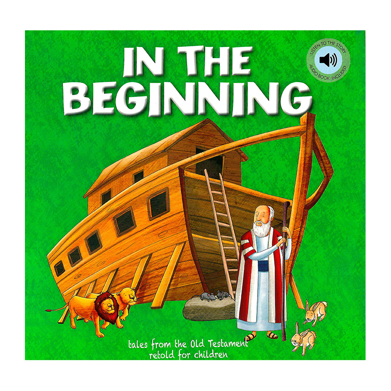 Picture of Square Paperback Bible Stories-In The Beginning