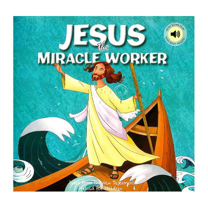 Picture of Square Paperback Bible Stories-Jesus The Miracle Worker