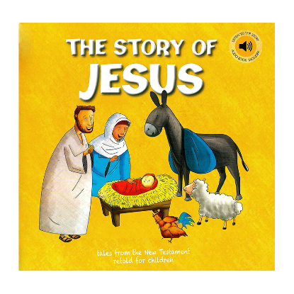 Picture of Square Paperback Bible Stories-The Story Of Jesus