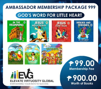 Picture of AMBASSADOR MEMBERSHIP PACKAGE 999 GOD'S WORD FOR LITTLE HEART