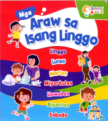 Picture of BATANG MATALINO BOOK-MGA ARAW SA ISANG LINGGO