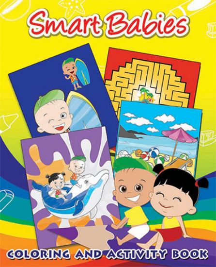 Picture of Smart Babies Coloring - Activity Book (Yellow)