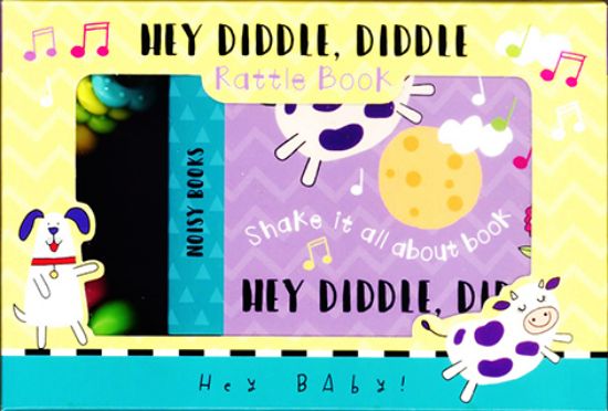 Picture of Hey Baby Rattle Book-Hey Diddle Diddle