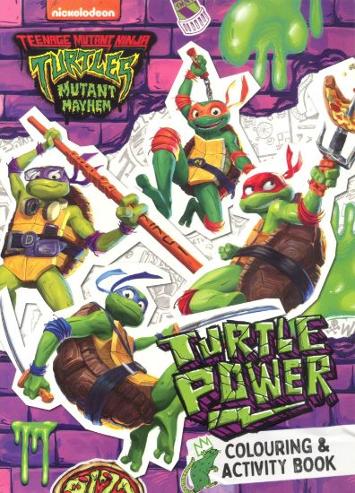 Picture of Nickelodeon Tmnt Coloring And Activity Book-Mutant Mayhem