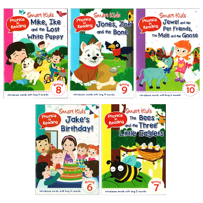 Picture of SMART KIDS PHONICS IN READING SERIES 1-BOOK 6 TO 10	