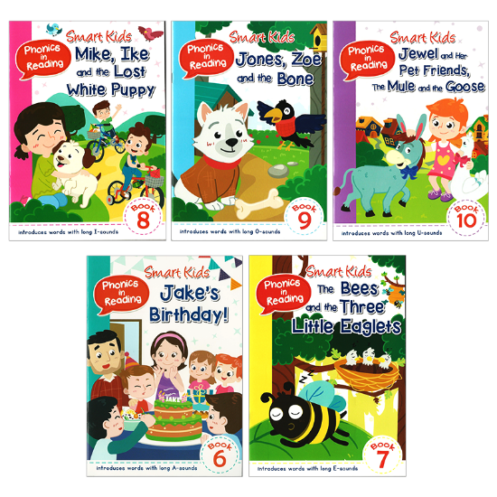 Picture of SMART KIDS PHONICS IN READING SERIES 1-BOOK 6 TO 10	